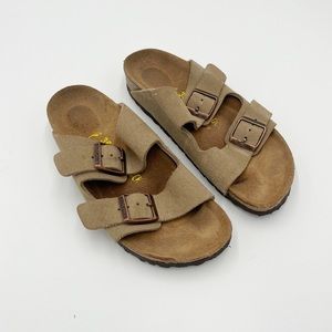 Birkenstock Arizona Tan Leather Sandals Size EU 35 US L4
